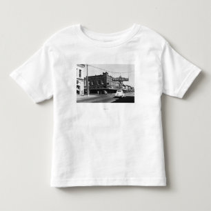 Camiseta Infantil Centralia, fotografia da rua principal de opinião