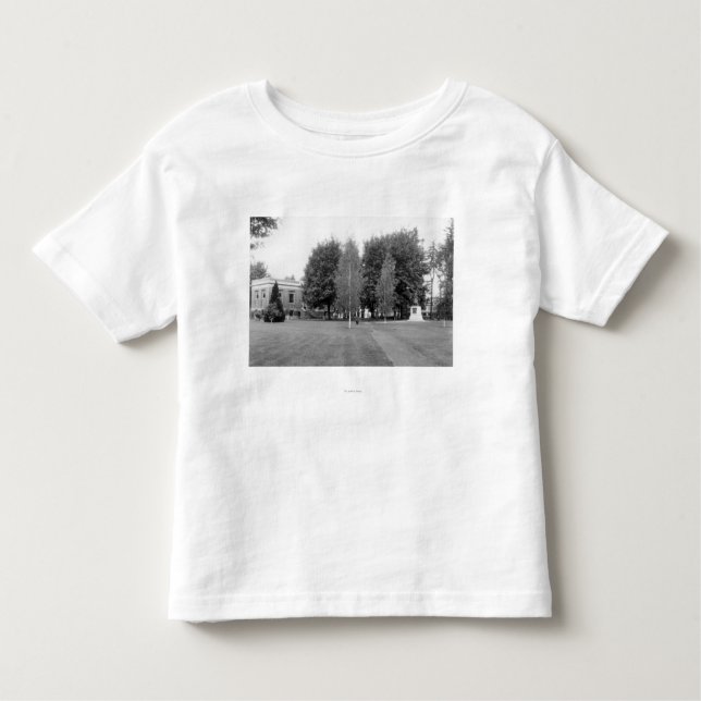 Camiseta Infantil Centralia, opinião da cidade de WA da fotografia (Frente)