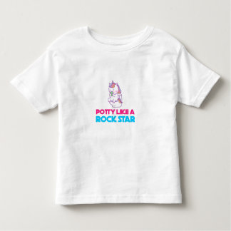Camiseta Infantil cerâmica como uma estrela do rock