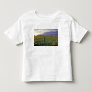 Camiseta Infantil Cercado de Arame Farpado no nordeste de Montana