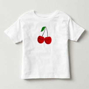 Camiseta Infantil Cereja de Chibi