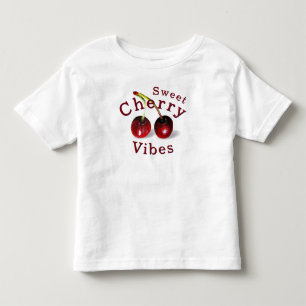 Camiseta Infantil Cerejas