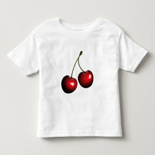 Camiseta Infantil Cerejas doces