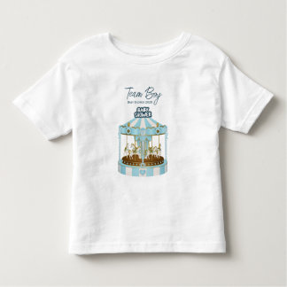 Camiseta Infantil Chá de fraldas Team Boy 2025 T-Shirt