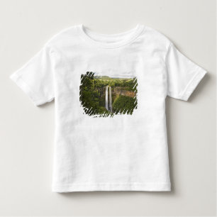 Camiseta Infantil Chamarel Waterfall-high na Maurícia, mais de 2