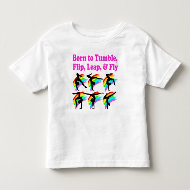 CAMISETA INFANTIL CHAMPIA ADORÁVEL FUTURA DE GINÁSTICA (Frente)