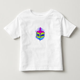 Camiseta Infantil Chanukah Dreidel