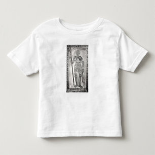 Camiseta Infantil Chapa que descreve a armadura de Joana do arco