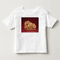 Chapa que descreve um grifo que ataca um cavalo