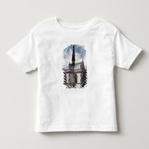 Camiseta Infantil Chapelle Santo-Hubert do castelo Amboise