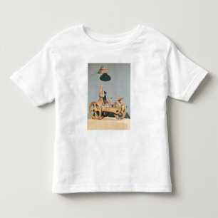 Camiseta Infantil Chariot votiva com uma divindade antropomórfica