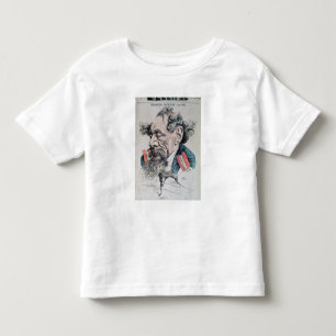 Camiseta Infantil Charles Dickens montado no canal inglês
