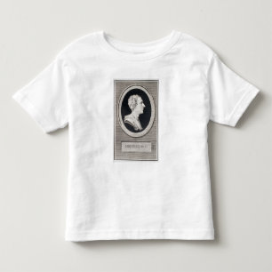 Camiseta Infantil Charles Louis de Secondat, Baron de Montesquieu