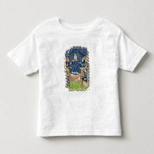 Camiseta Infantil Charles VII cercado por sua corte