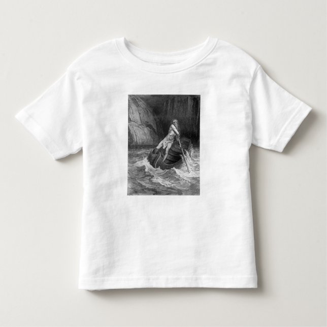 Camiseta Infantil Charon, Ferryman do inferno (Frente)