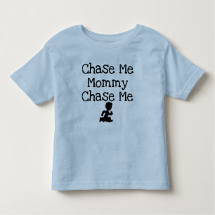 Camiseta Infantil Chase Me Mamãe T-Shirt