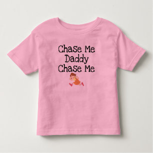 Camiseta Infantil Chase Me Pai T-Shirt