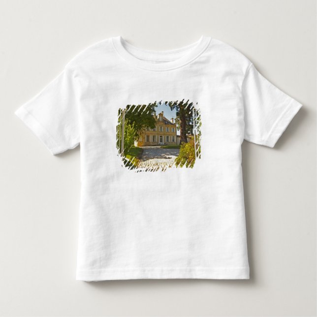 Camiseta Infantil Chateau Cos Labory, em Rua de Santo Estephe, seca (Frente)