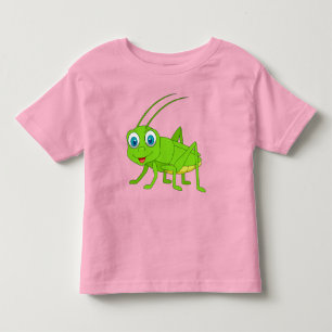 Camiseta Infantil Chaveiro de Cartões de Críquete Sorrindo
