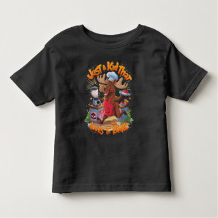 Camiseta Infantil Chef de Alce Atrás da Loja