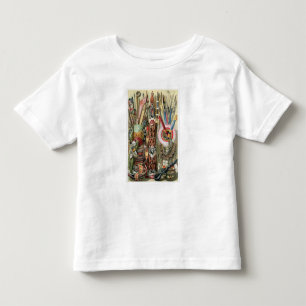 Camiseta Infantil Chefe da vila da costa de Loango