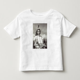 Camiseta Infantil Chefe vermelho da nuvem (1822-1909) 1880 (foto de