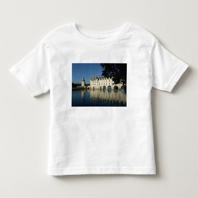 Camiseta Infantil Chenonceau Chateau, Rio Cher, Loir-et-Cher, 2 (Frente)