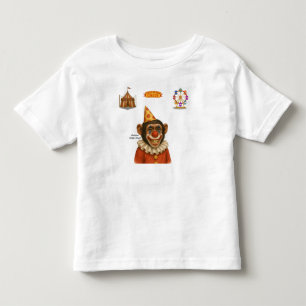 Camiseta Infantil Chester o palhaço chimpanzé