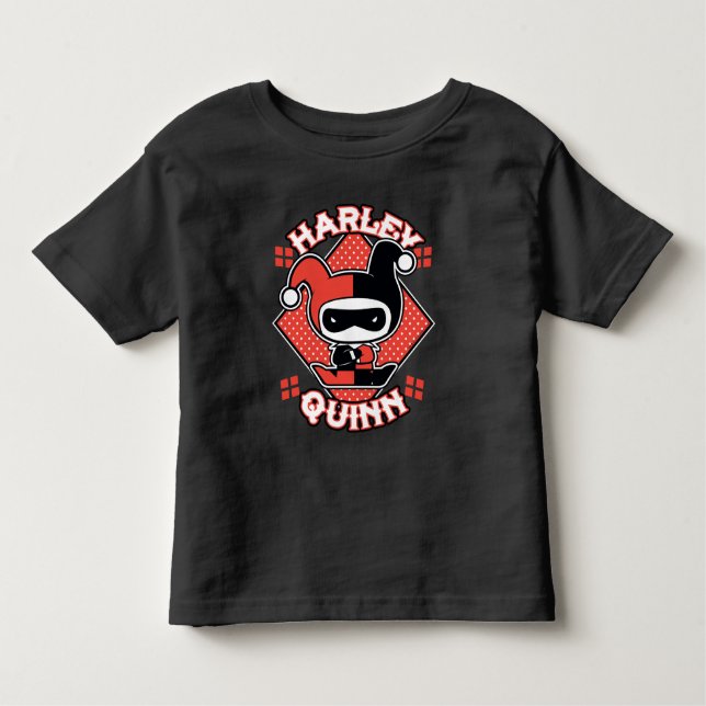 Camiseta Infantil Chibi Harley Quinn Splits (Frente)