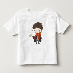 Camiseta Infantil Chibi HARRY POTTER™ & Hedwig
