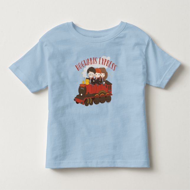 Camiseta Infantil Chibi HOGWARTS EXPRESS™ Ride (Frente)