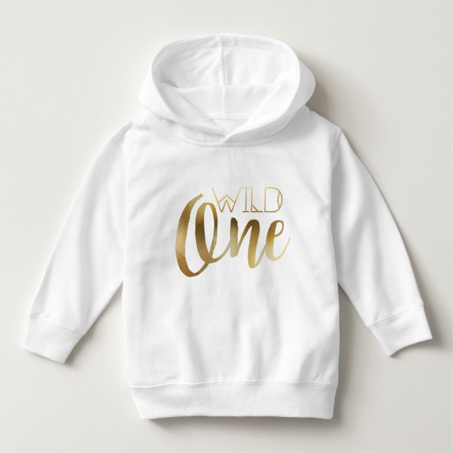 Camiseta Infantil Chic Wild One | Primeiro Aniversário (Frente)