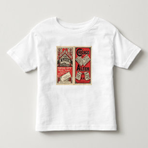 Camiseta Infantil Chicago e estrada de ferro de Alton