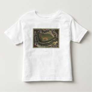 Camiseta Infantil Chicago, Illinois - Wrigley coloca Cubs