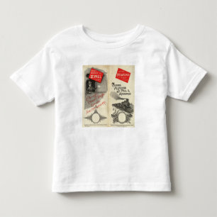Camiseta Infantil Chicago Milwaukee e estrada de ferro de St Paul