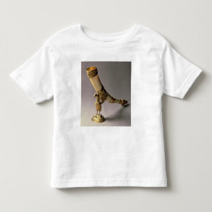 Camiseta Infantil Chifre de bebendo da presa do marfim com montagens
