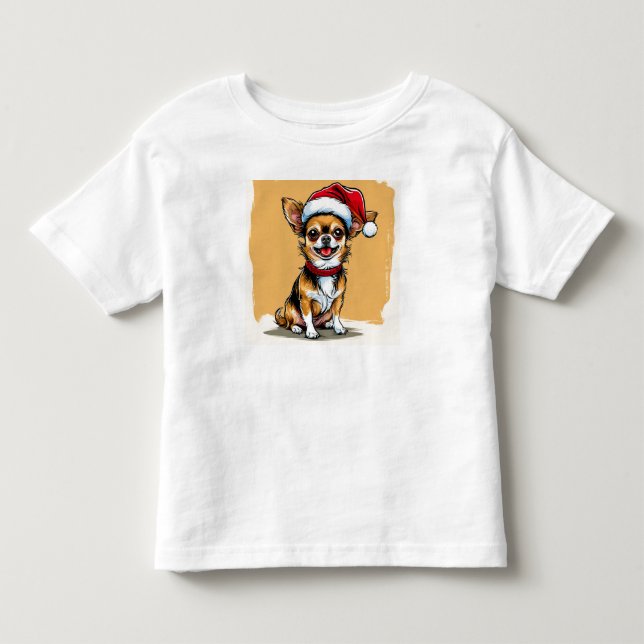 Camiseta Infantil Chihuahua Alegre (Frente)