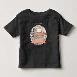 Camiseta Infantil Chillin' com FRIENDS™ Cartoon