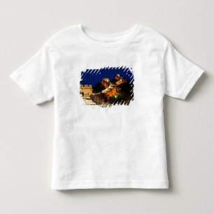 Camiseta Infantil China, Badaling, Grande Muralha, vista de