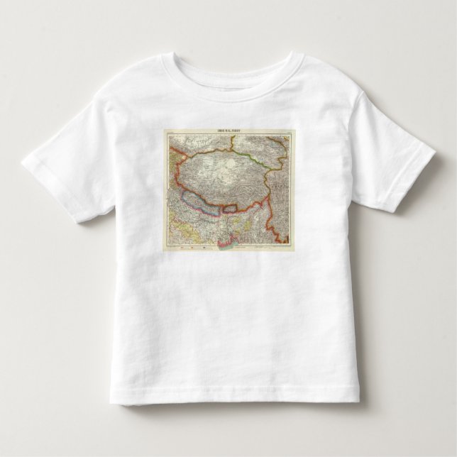 Camiseta Infantil China e Tibet (Frente)