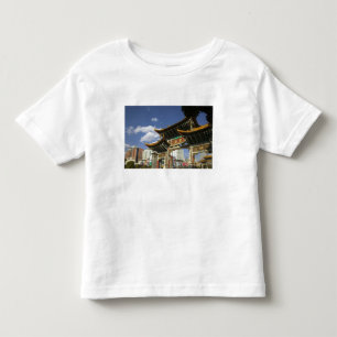 Camiseta Infantil CHINA, Província de Yunnan, Kunming. Arco Memoria