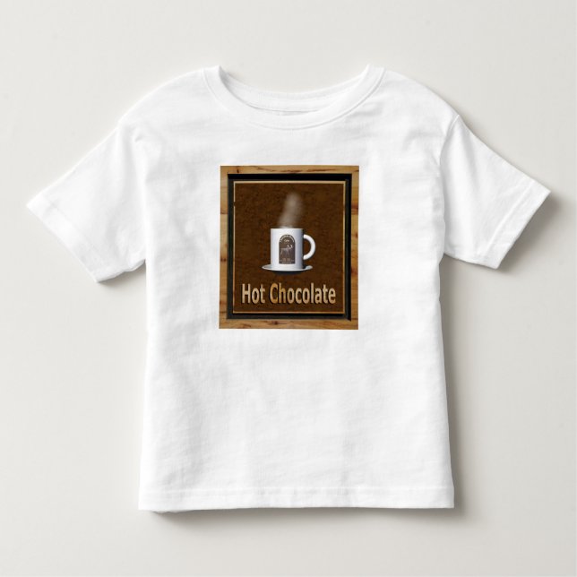 Camiseta Infantil Chocolate Quente (Frente)