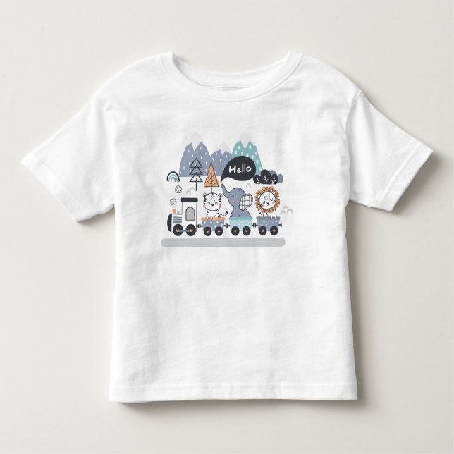 Camiseta Infantil Choo Choo Train (Frente)