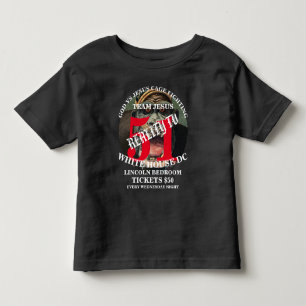 CAMISETA INFANTIL CHRISTIAN CAGE LUTANDO WASHINGTON DC LINCOLN