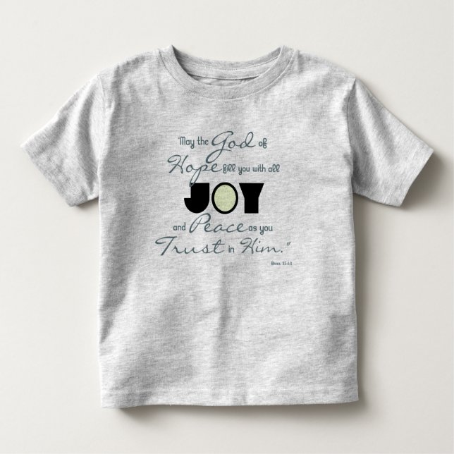 Camiseta Infantil Christian Joy (Frente)