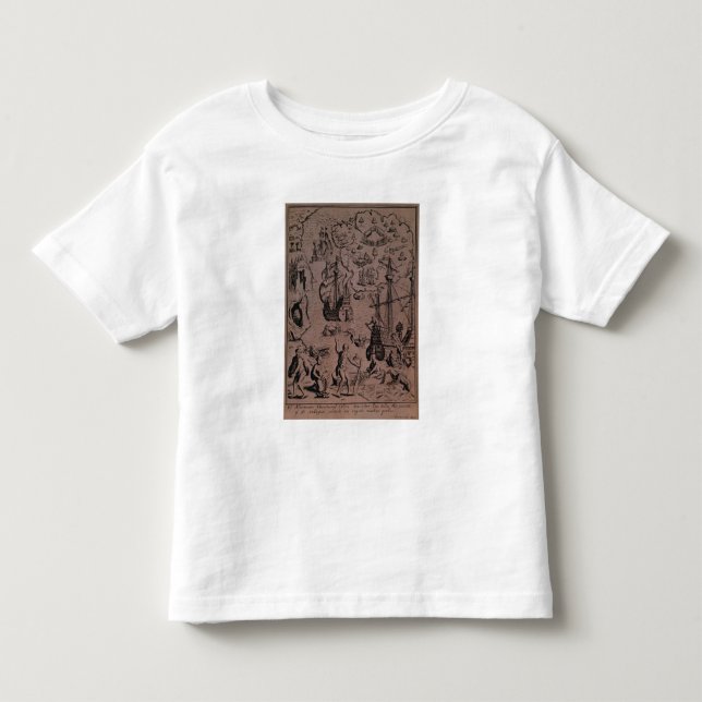 Camiseta Infantil Christopher Colombus que descobre as ilhas (Frente)