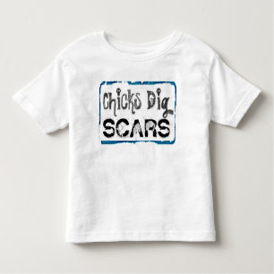 Camiseta Infantil Cicatrizes da escavação dos pintinhos (estilo B) -