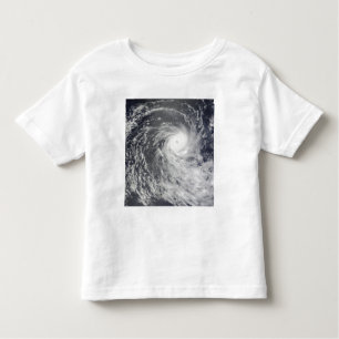 Camiseta Infantil Ciclone Anja sobre o Oceano Índico Sul