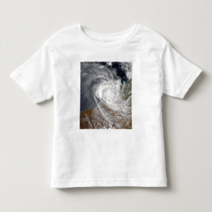 Camiseta Infantil Ciclone tropical Billy sobre Austrália