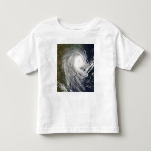 Camiseta Infantil Ciclone tropical Favio sobre Mozambique